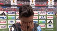 Canada's goalscorer Stephen Eustaquio could not hold back his tears after Sunday's win