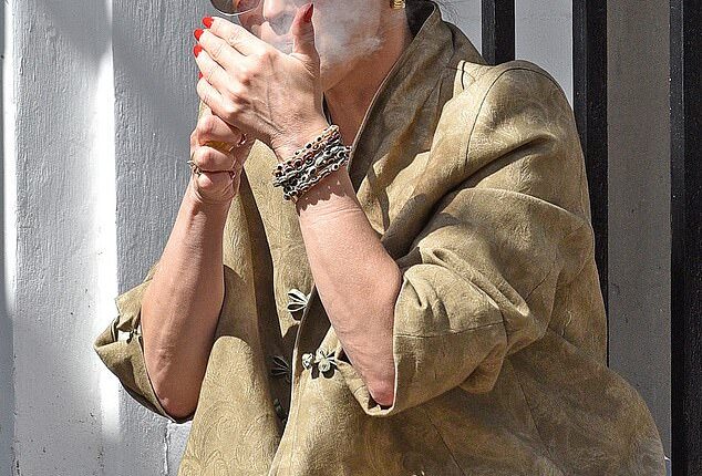 Last week Rachel Stevens was spotted puffing a cigarette while sitting in the street - years after revealing her battle with quitting the habit - but she's far from the only celeb smoker