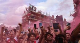 Chaos at Arsenal parade as fans are rescued and arrested