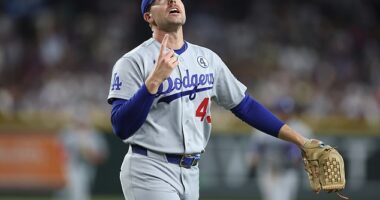 LA Dodgers pitcher Blake Treinen didn't wear a rainbow hat for the team's pride night game