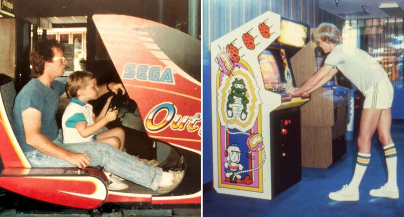 Classic Photos of Peak Arcade Life from the 1980s