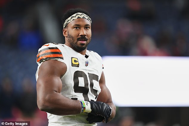Myles Garrett has been traded from the Cleveland Browns to the Los Angeles Rams