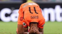 Cody Gakpo broke down in tears after scoring the opener for the Netherlands against Morocco