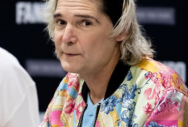 Former child star Corey Feldman (pictured last month in Pennsylvania)  has been rushed to the hospital after a harrowing medical emergency up in the air on a flight bound for Los Angeles
