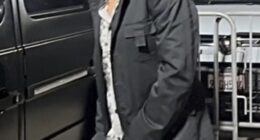 Corey Feldman, 54, was seen for the first time since suffering a medical emergency on a flight back to Los Angeles as he stepped out in Inglewood, California on Wednesday