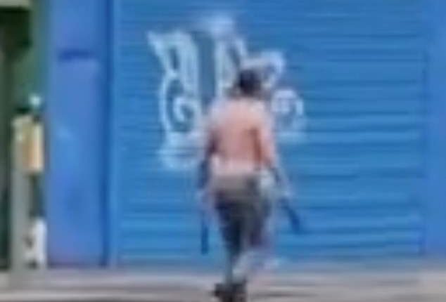 Counter-terror police have launched a probe after a 36-year-old white man is arrested over an alleged 'anti-Muslim' rampage in Edinburgh