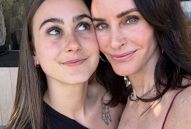 Courteney Cox celebrated her daughter Coco's 22nd birthday with a sweet Instagram post on Saturday