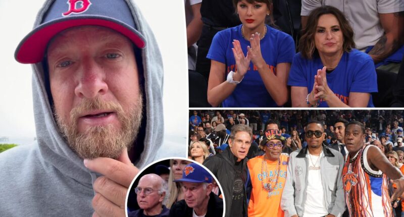 Dave Portnoy blasts 'obnoxious' A-listers on Knicks celebrity row: 'I hate them all'