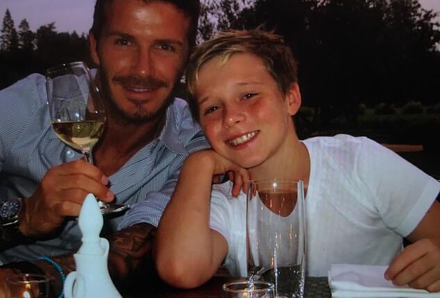 David Beckham has extended an olive branch to his estranged son Brooklyn by including him in a Father's Day post despite celebrating the occasion without him