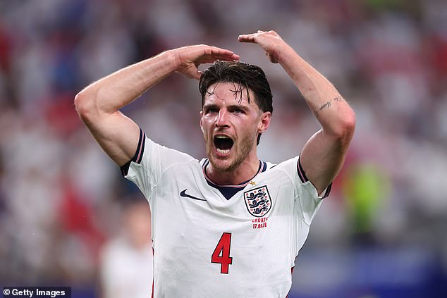 Declan Rice's set-pieces caused Croatia problems, but he was a bystander for their two goals