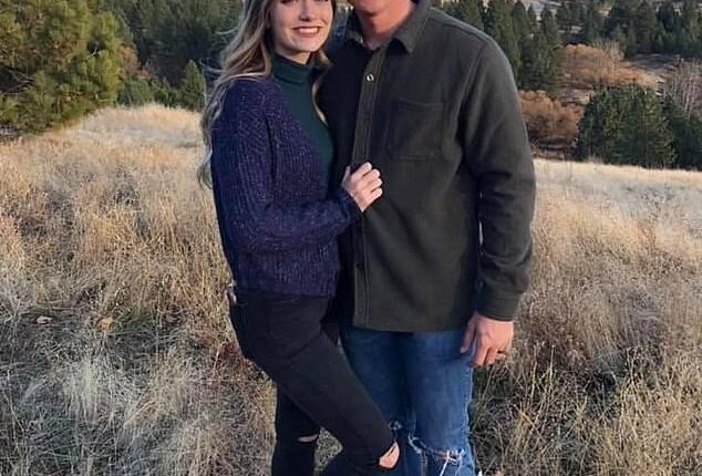The disgraced school teacher, seen here with her husband Kyle, had sex with the teenager for three-and-a-half hours inside the apartment she shared with her partner