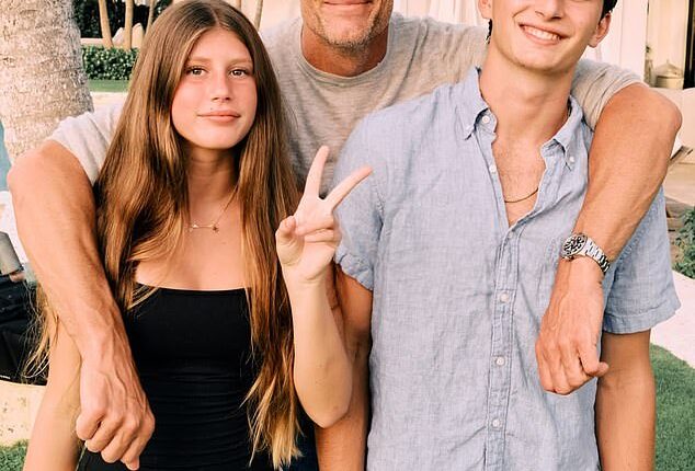 Tom Brady has officially kicked off the summer season, sharing a series of family photos