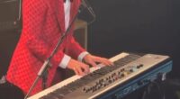 Drake Bell has been quietly working on rebuilding his career and reputation, now focusing on his music rather than acting (pictured on tour this year)
