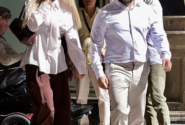 Marios Alexandridis, who was the target of a dawn raid by organised crime detectives on the $27million mansion of a glamorous Sydney couple, might never face trial for allegedly supplying a commercial quantity of cocaine. He is pictured with wife Monique Belovukovic