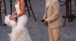 Dua Lipa and Callum Turner have officially kicked off their Sicilian nuptials with a lavish welcome party with their star-studded guests