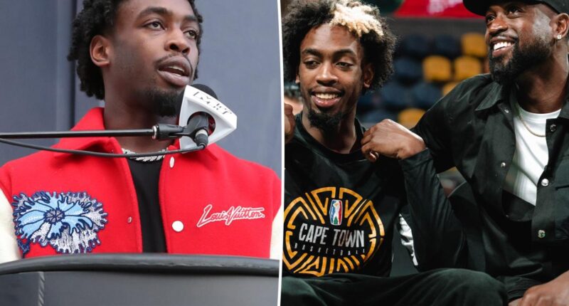 Dwyane Wade's son Zaire arrested on suspicion of felony domestic violence