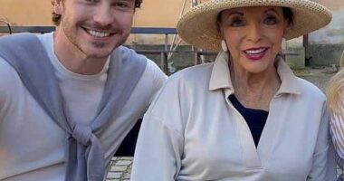 Toby-Alexander Smith has revealed what Joan Collins is really like to work with and the advice she gave him on the set of their new film, A Murder Between Friends