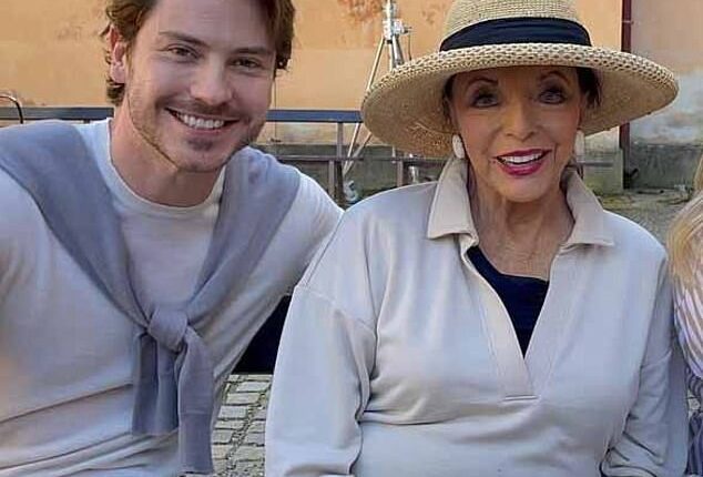 Toby-Alexander Smith has revealed what Joan Collins is really like to work with and the advice she gave him on the set of their new film, A Murder Between Friends
