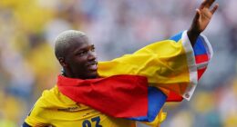 There was an explosion of yellow in New Jersey as Ecuador beat Germany to qualify for the World Cup knockout phase
