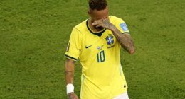 Emotional Neymar breaks down in tears after making his Brazil return - 981 DAYS after last appearance - during World Cup win over Scotland