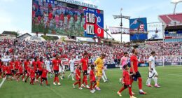 Following the game on Saturday, Tuchel and Harry Kane criticised what appeared to be a patchwork quilt surface at the stadium, which is used to hosting NFL matches and concerts
