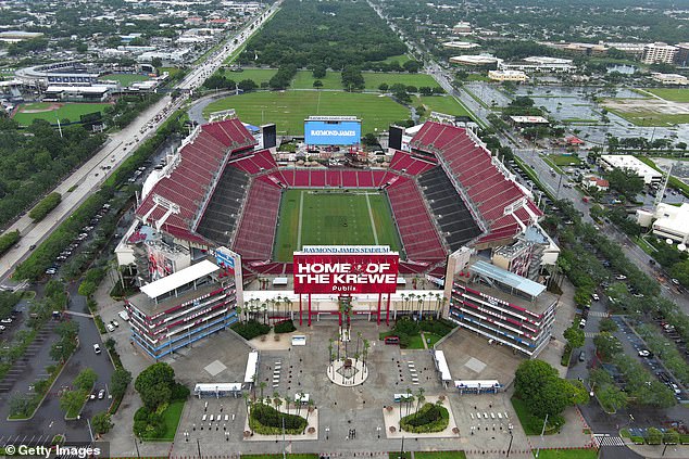 Raymond James Stadium in Tampa, Florida, which has a capacity of 69,000 seats, is expecting at least 50,000 empty seats for England's first World Cup prelim match after alleged 'price-gouging'