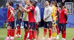 England booked their place in the last-32 at the World Cup by beating Panama, but their performance was attacked by pundits on US television