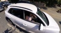 This is the moment Adrian Chapmanlaw became a 'pseudo police officer' - and stops a driver for checking Instagram at the wheel