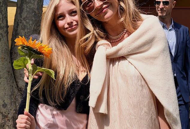 Eric Dane's daughter Georgia has graduated from eighth grade, nearly four months after his death from amyotrophic lateral sclerosis (ALS)