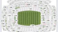 A current map of available tickets for Saudi Arabia v Cape Verde on SeatGeek shows up swathes of available seats