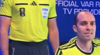 The Australian A-League official appeared to make an upside-down 'OK' hand gesture, which can be interpreted as a symbol linked to white supremacy