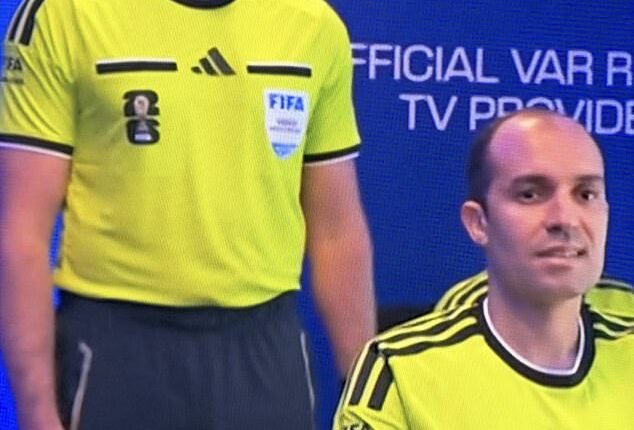 The Australian A-League official appeared to make an upside-down 'OK' hand gesture, which can be interpreted as a symbol linked to white supremacy