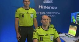 Fifa urged to remove World Cup VAR official over alleged white supremacist hand gesture