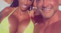 He's caused a storm in recent times following his arrest, but fans are distracted by Lee Andrews new look (pictured before with Katie Price)