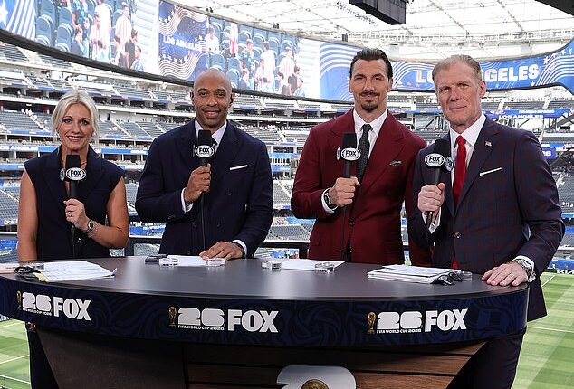 Rebecca Lowe has spoken out on the Fox World Cup tensions between the three analysts