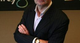 Anton Wilson (pictured) modelled his image on Gordon Gekko. While he is older and greyer today, he maintains the 'Gekko' style