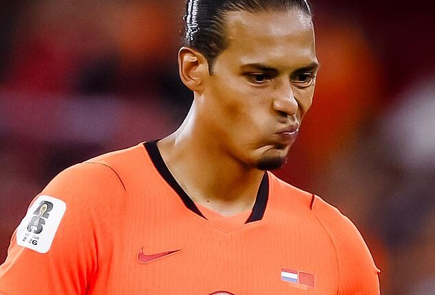Virgil van Dijk has been accused by journalists of 'ruining Dutch football' afte their World Cup exit to Morocco