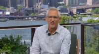 Lineker humorously introduced the show, as he used to as a host on the BBC, before host Laura Woods interjected and told him it was her job