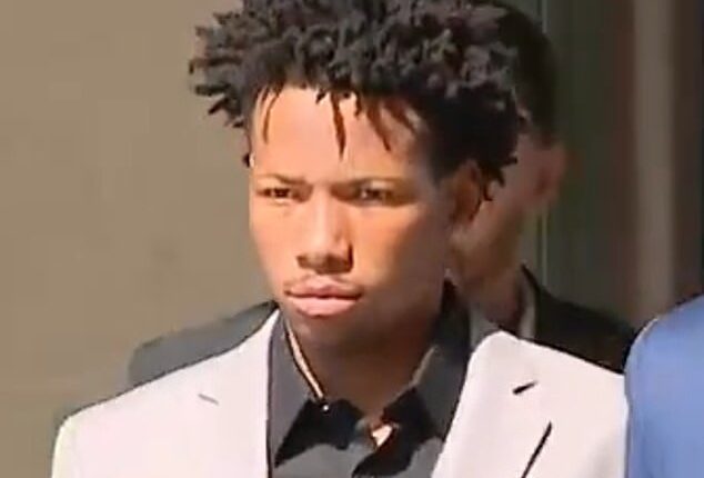 Karmelo Anthony (above) was found guilty on Tuesday of murdering Austin Metcalf at a high school track meet in Texas last year. Now jurors must decide his sentence