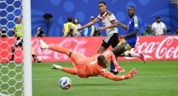 Germany thrashed World Cup minnows Curacao 7-1 in their opening match on Sunday night