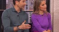 Gethin Jones (left) has been given a slapped wrist by the BBC for breaching the corporation's rules over showing off a Welsh firm he promotes on Morning Live