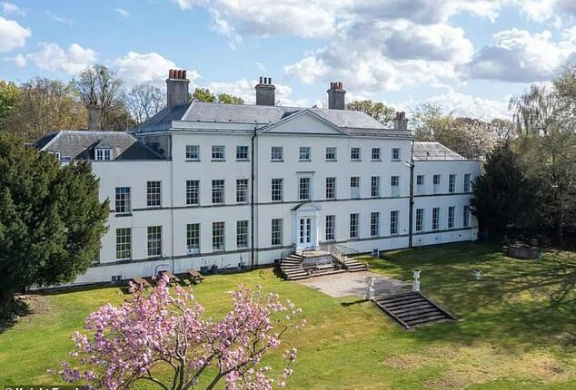 The £5million former Padworth College, located in Reading, is one of the multiple 'ghost schools' up for sale