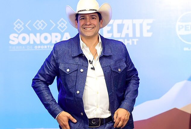 Bobby Pulido at a press conference at a Mexican music festival in March