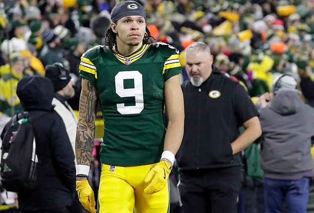The Packers have agreed to a $110m, four-year contract extension with Christian Watson
