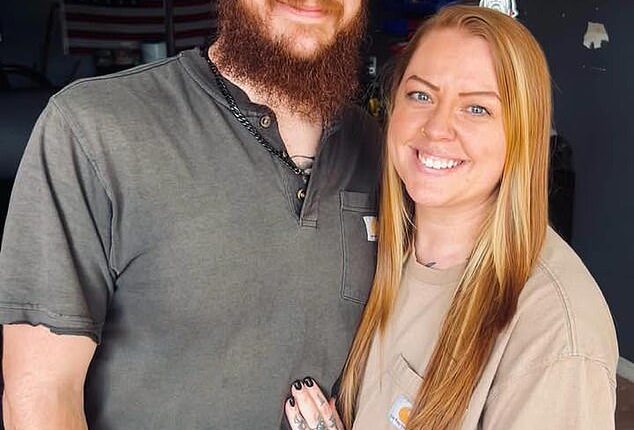 Aaron White, 33, claimed he acted in self-defense when he shot and killed his new wife Kailagh's stepfather on their wedding night
