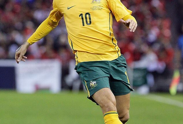 Former Socceroo Harry Kewell (pictured) has taken aim at American pundit Mike Grella and the USA's standing as a football nation