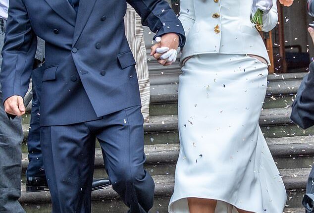 Dua Lipa and Callum Turner married last Sunday in a low-key ceremony at Marylebone Town Hall