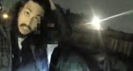 Murderer Vickrum Digwa, 23, had previously been reported to police for stealing weapons, it can be revealed today (Pictured: Digwa at the scene of the murder)