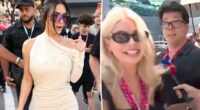 Holly Willoughby, Michael McIntyre shoved out of Kim Kardashian's way at Monaco Grand Prix