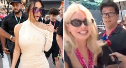 Holly Willoughby, Michael McIntyre shoved out of Kim Kardashian's way at Monaco Grand Prix